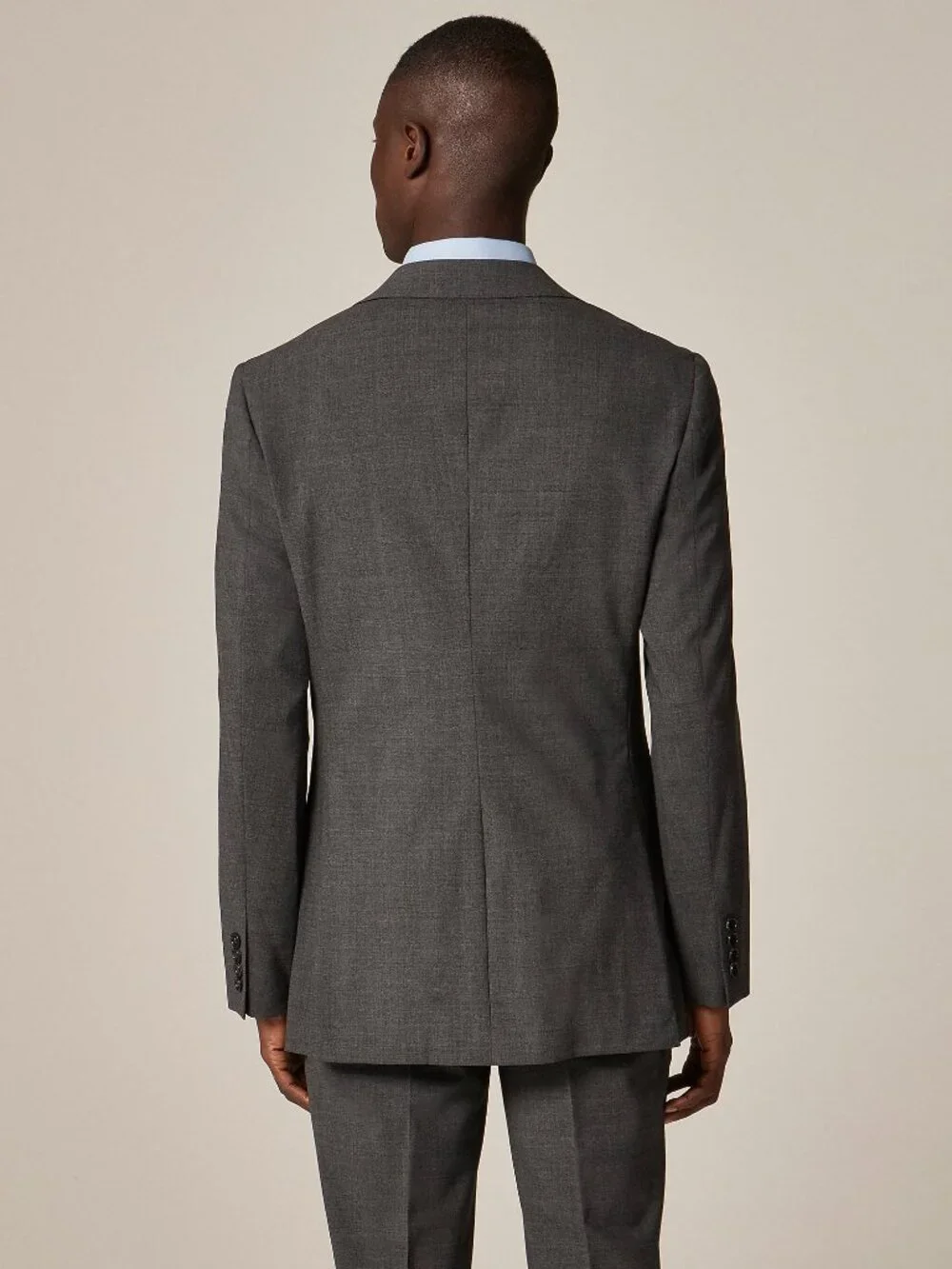 J. Crew Ludlow Traveler Slim Fit Suit Jacket Carbon Italian Stretch‎ Wool 44R